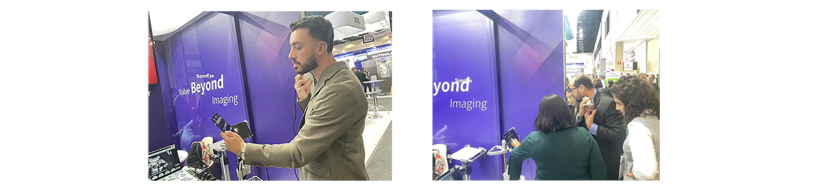 ÔÚ 2024 Äê Hospitalar Õ¹»áÉÏʹÓà SonoEye ²¶×½Õä¹ó˲¼ä ÔÚ 2024 Äê Hospitalar Õ¹»áÉÏʹÓà SonoEye ²¶×½Õä¹ó˲¼ä